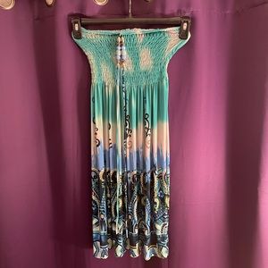 Green Sleeveless Dress